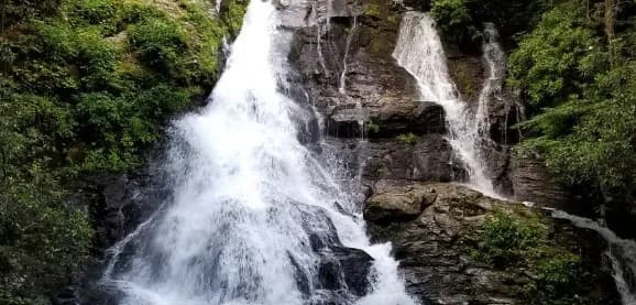 High Shoals Falls / Walden Creek Falls — hiking near Dahlonega Georgia